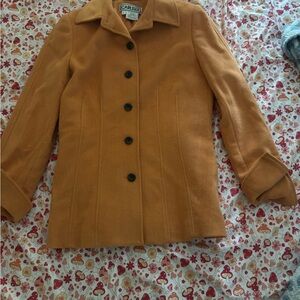 Carlisle size 8 winter fall coat jacket wool retro warm stylish